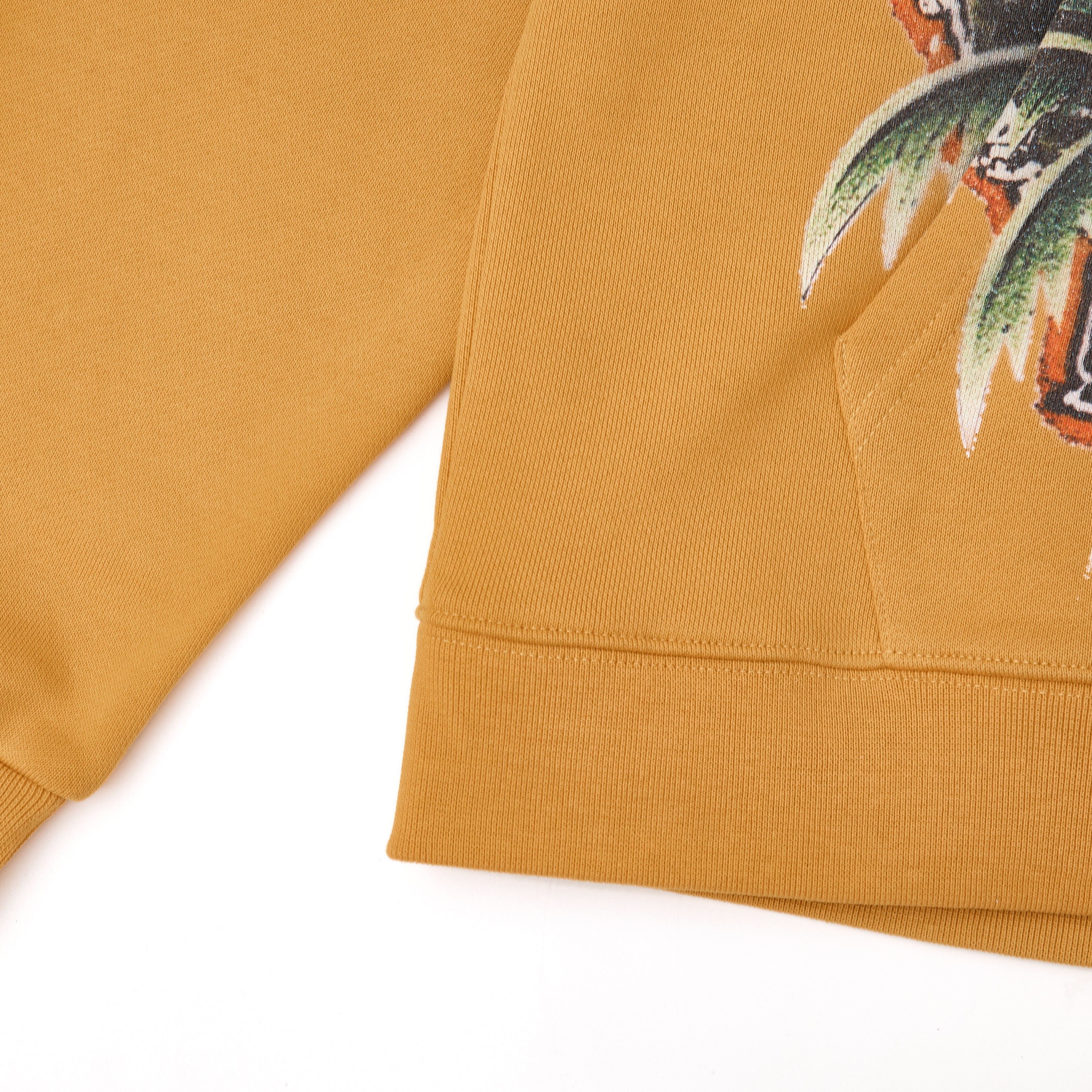 Peacekeeper Zip-Up Hoodie - Yellow