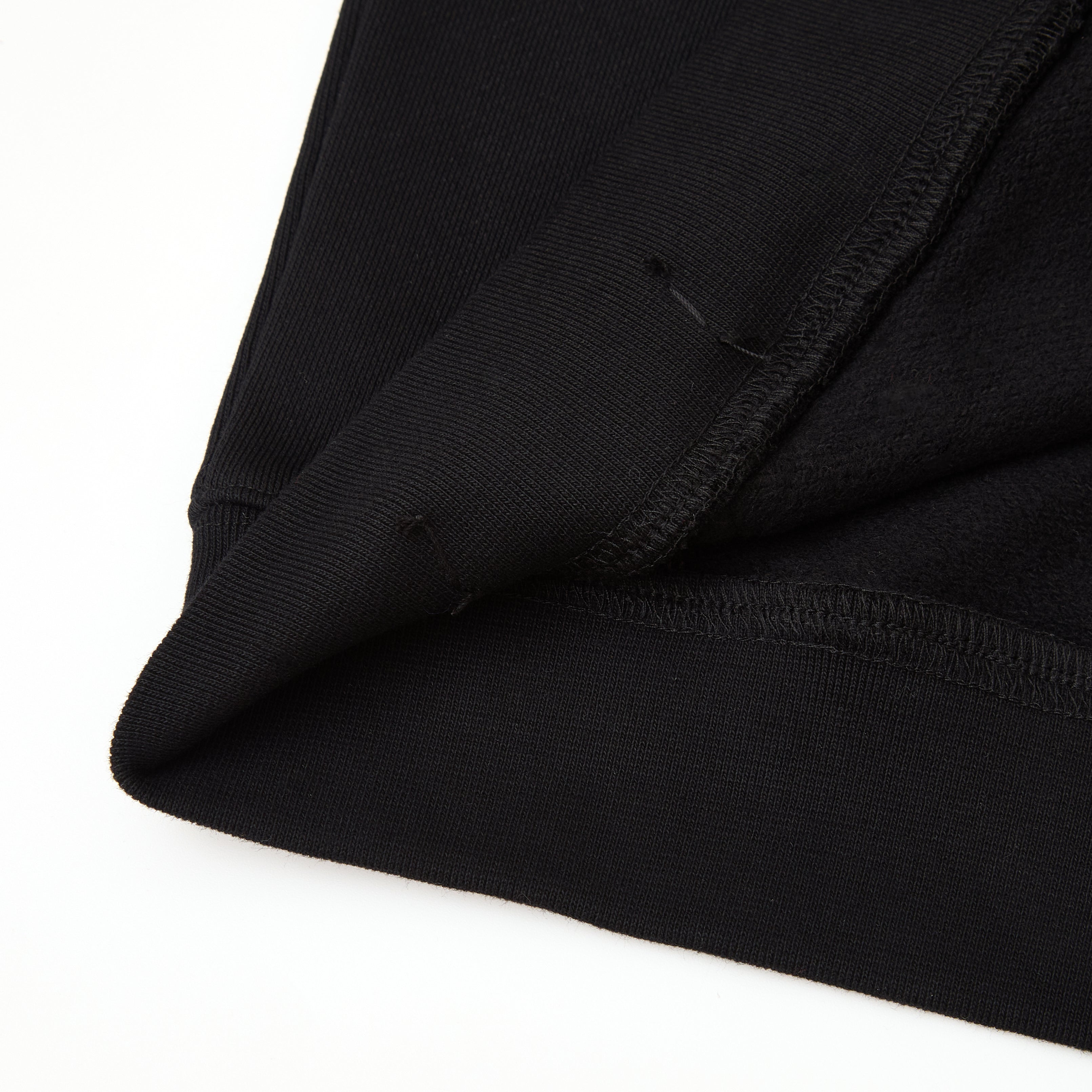 Crystal Mind Zip-Up Hoodie - Black