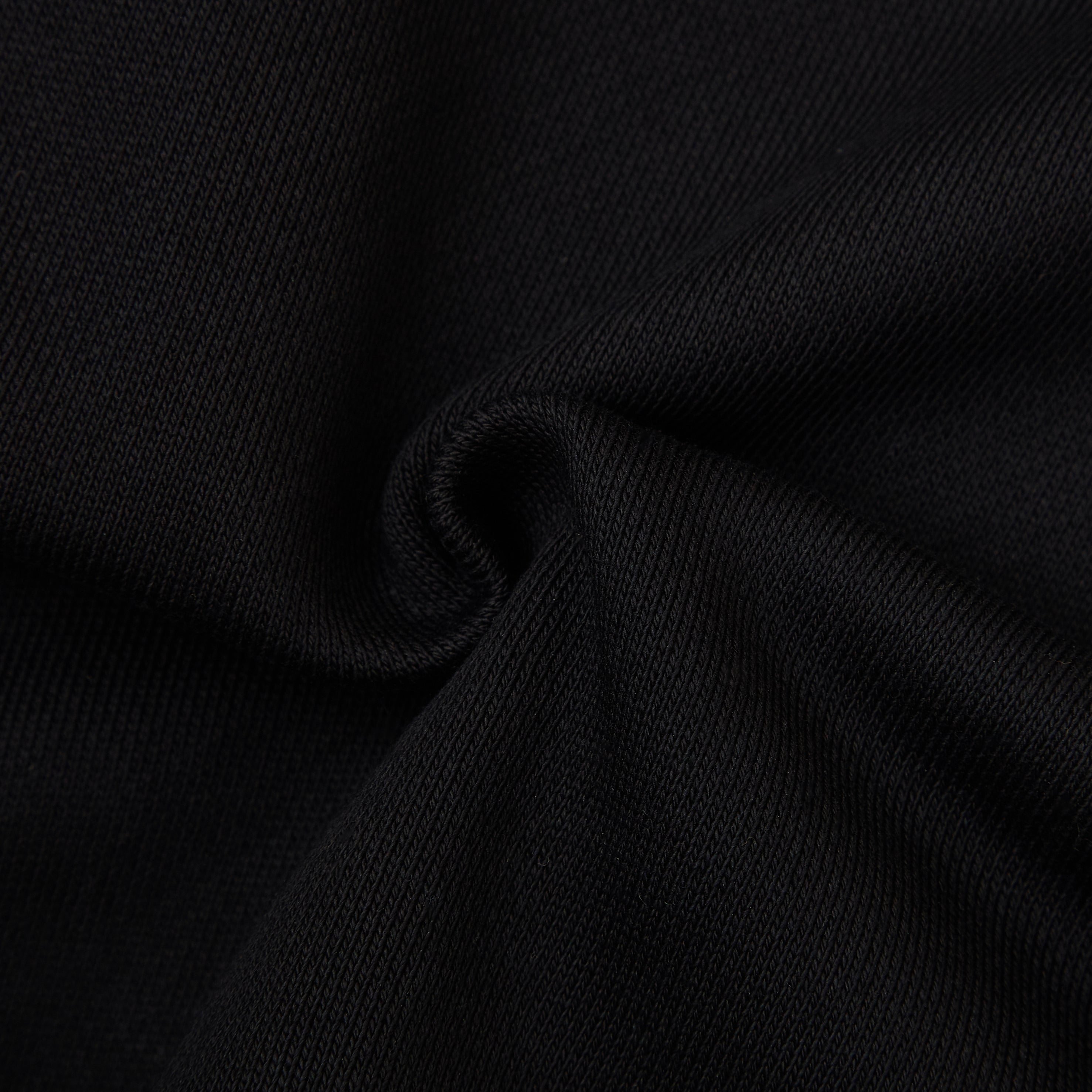 Crystal Mind Zip-Up Hoodie - Black