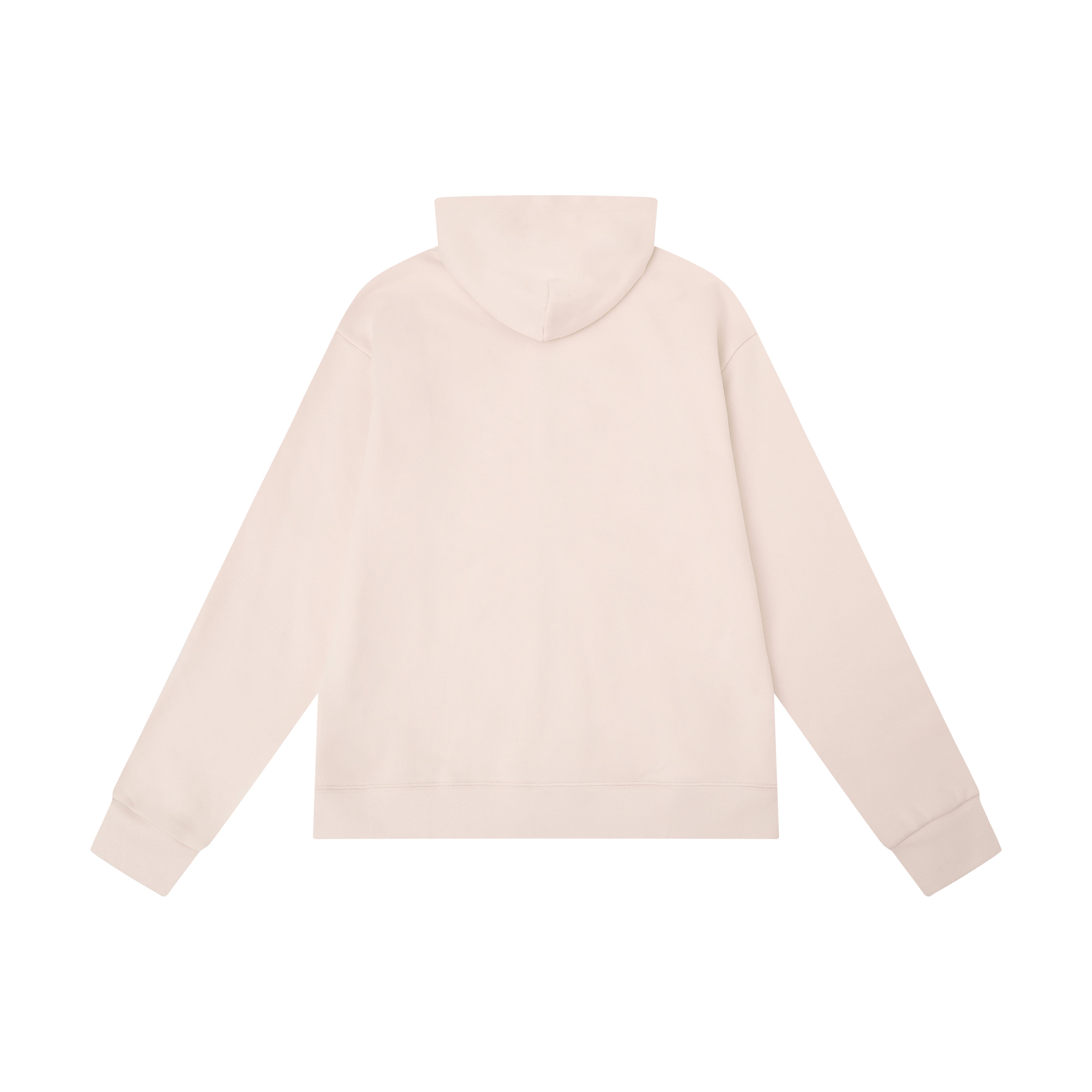 Crystal Mind Zip-Up Hoodie - Cream