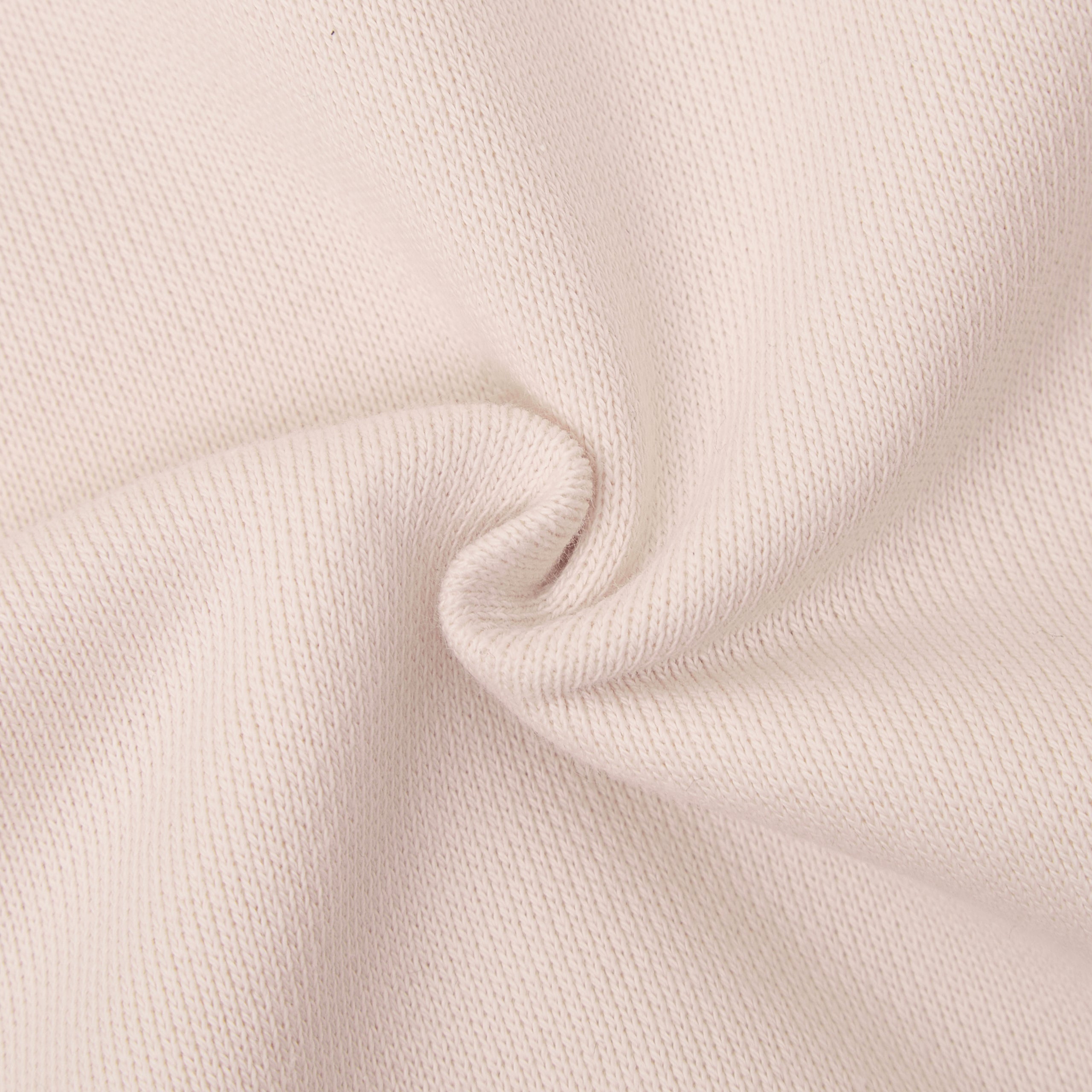 Crystal Mind Zip-Up Hoodie - Cream