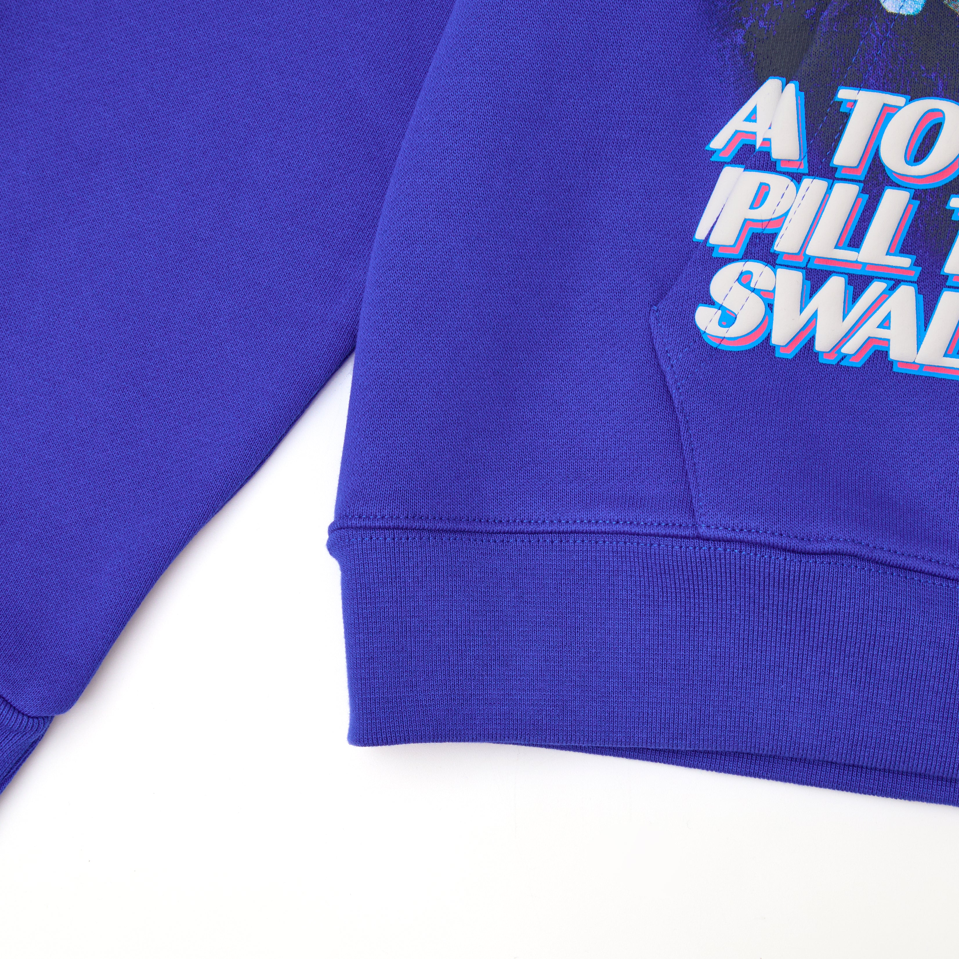 Bitter Dose Zip-Up Hoodie - Blue