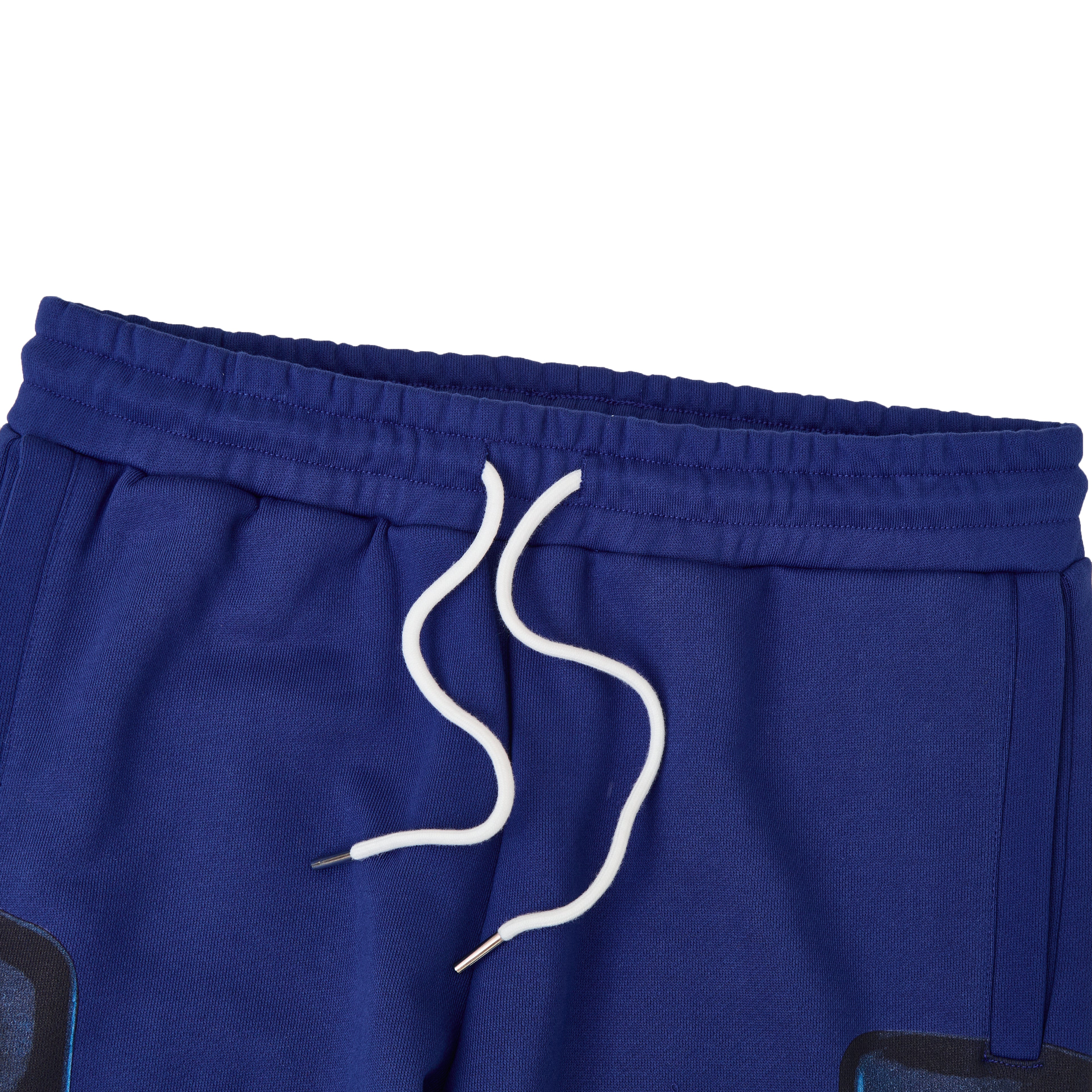 Rearview Horror Flare Sweatpants - Navy Blue