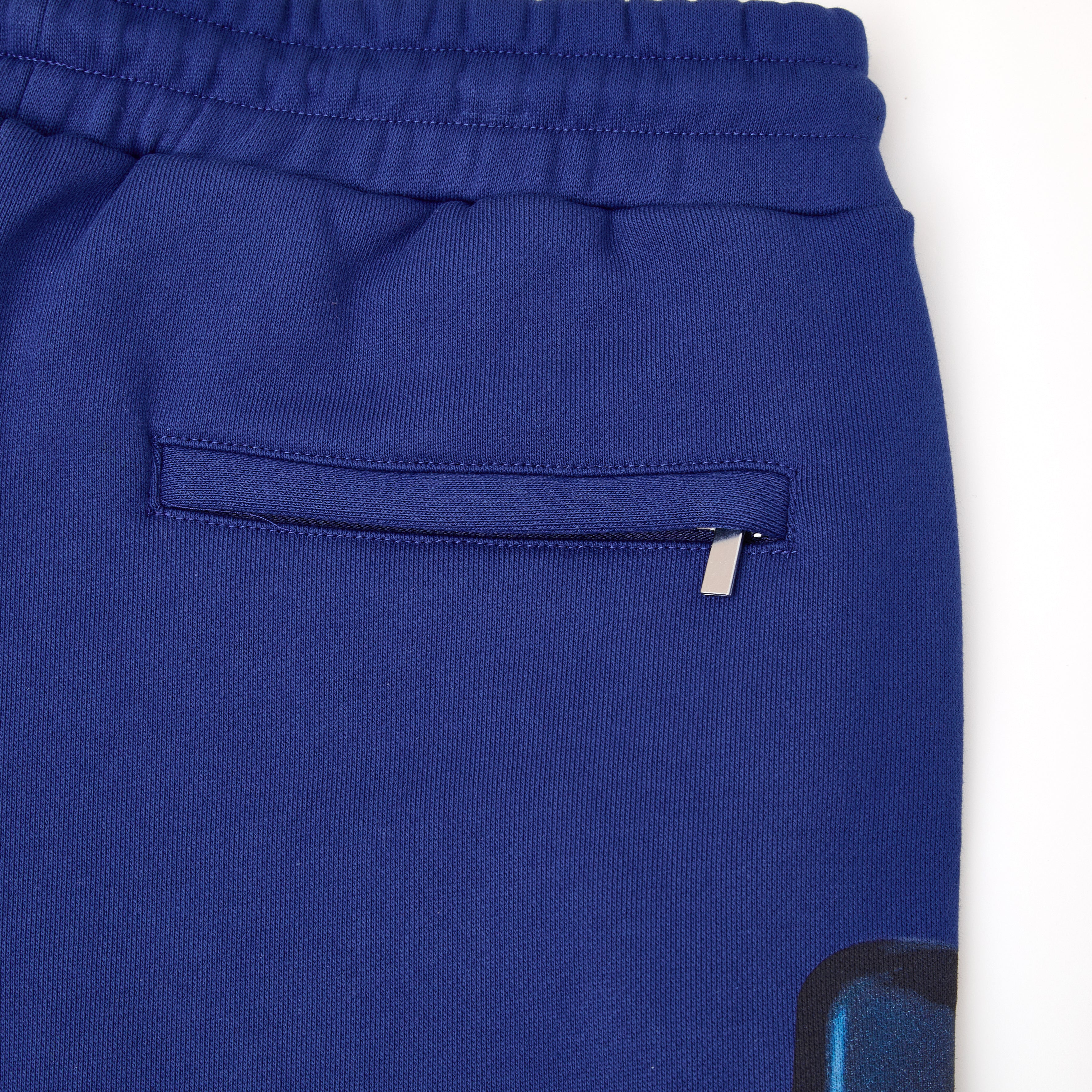 Rearview Horror Flare Sweatpants - Navy Blue