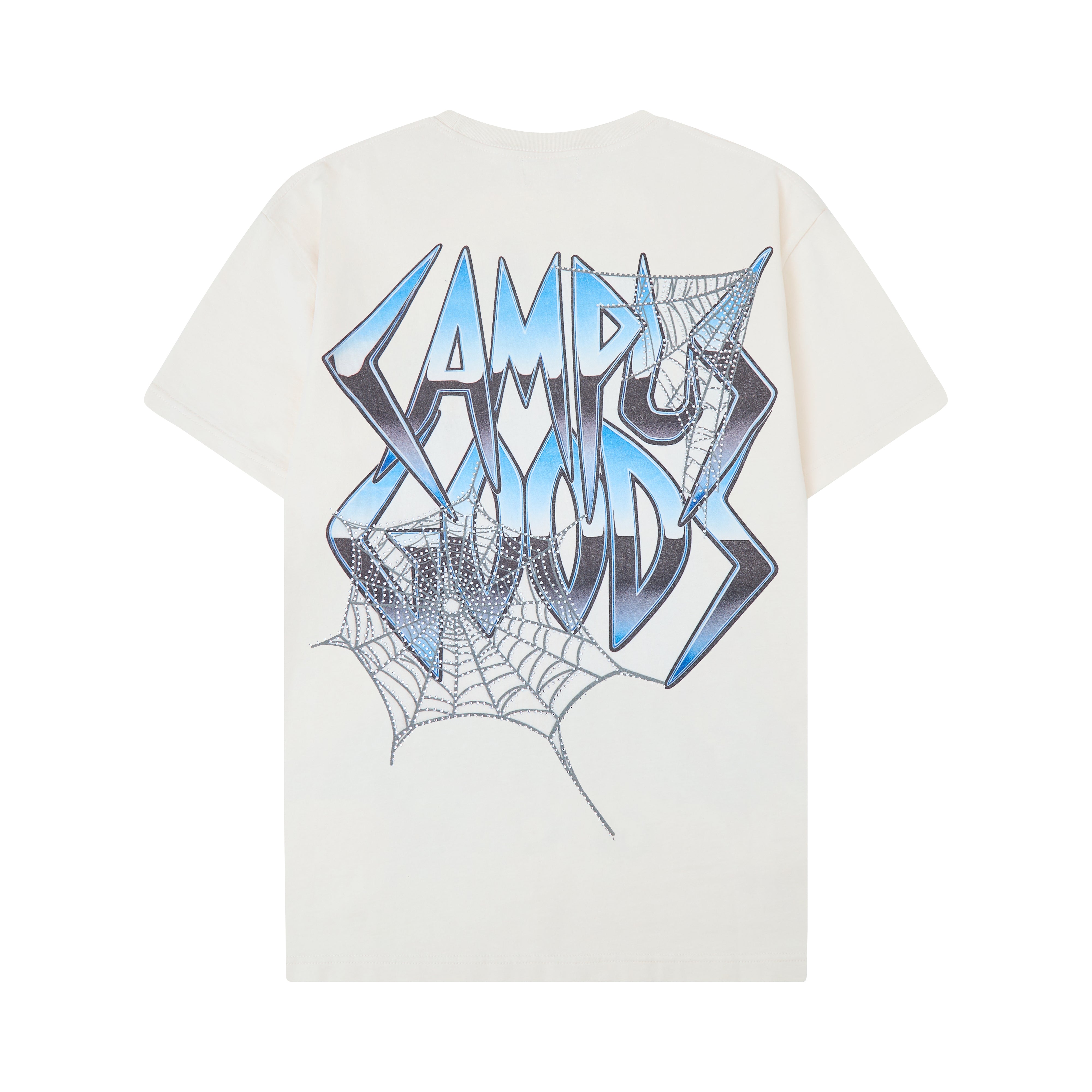 Broken Web Tee - Cream