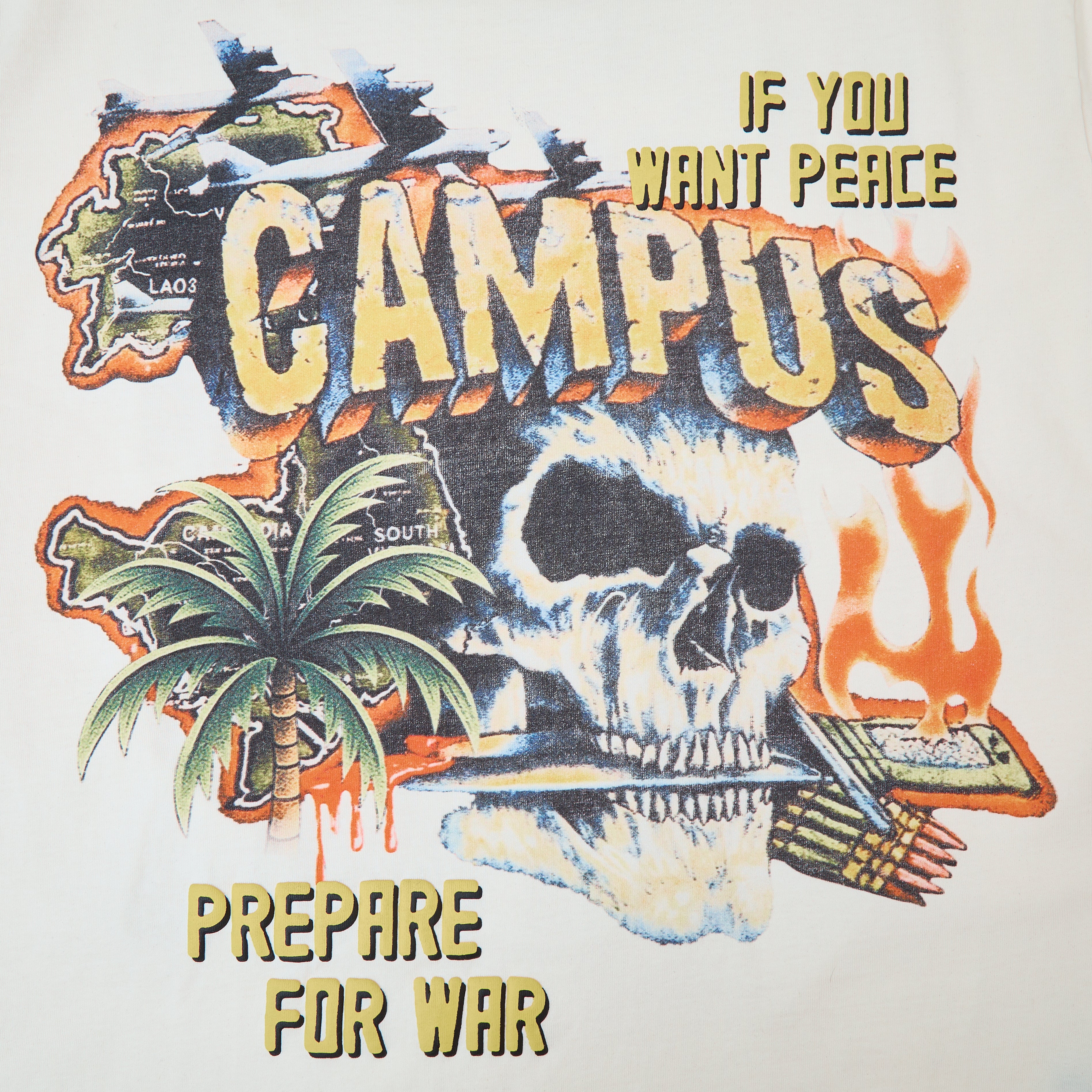 Peacekeeper Tee - Cream