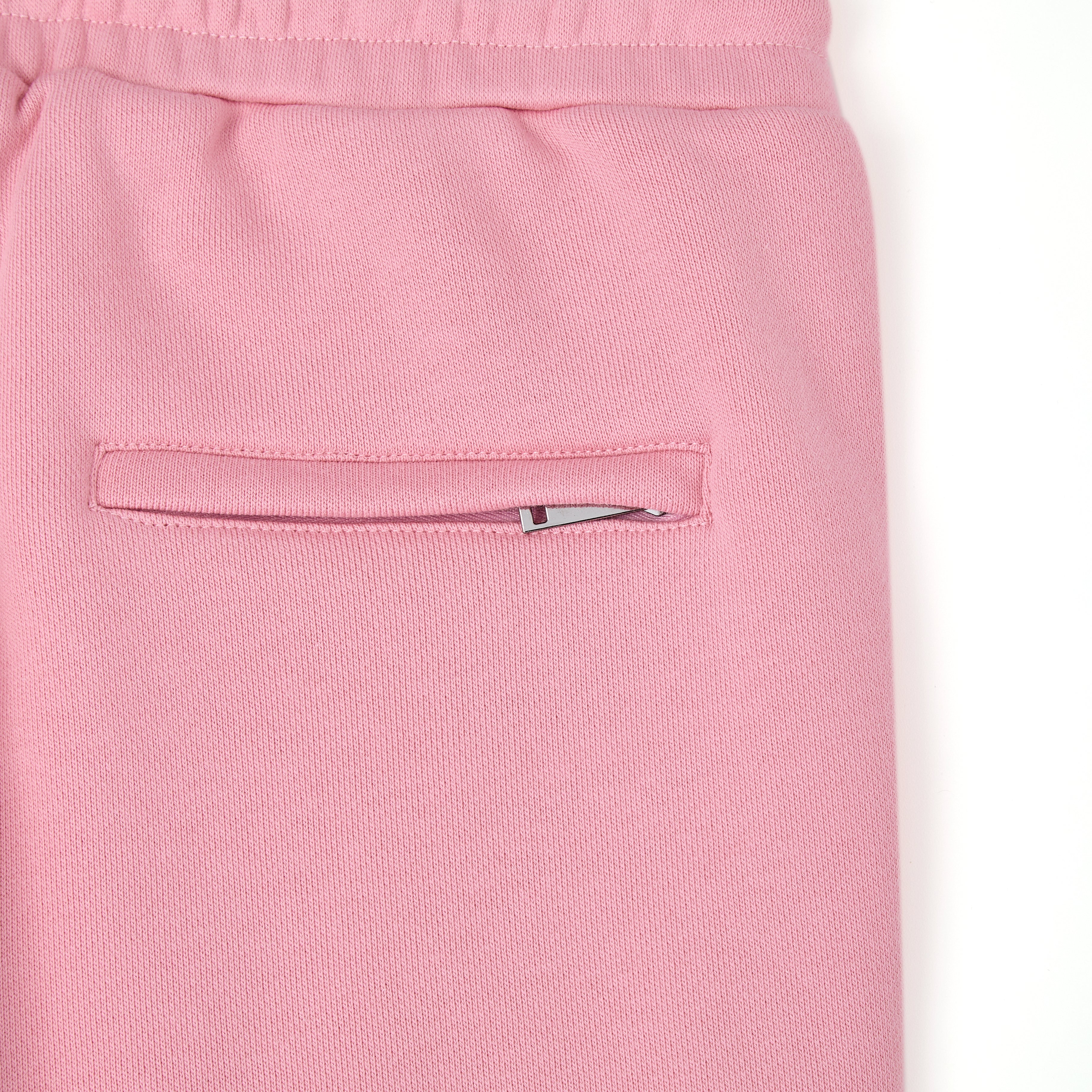 Misfit Studded Terry Flare Sweatpants (Pink)