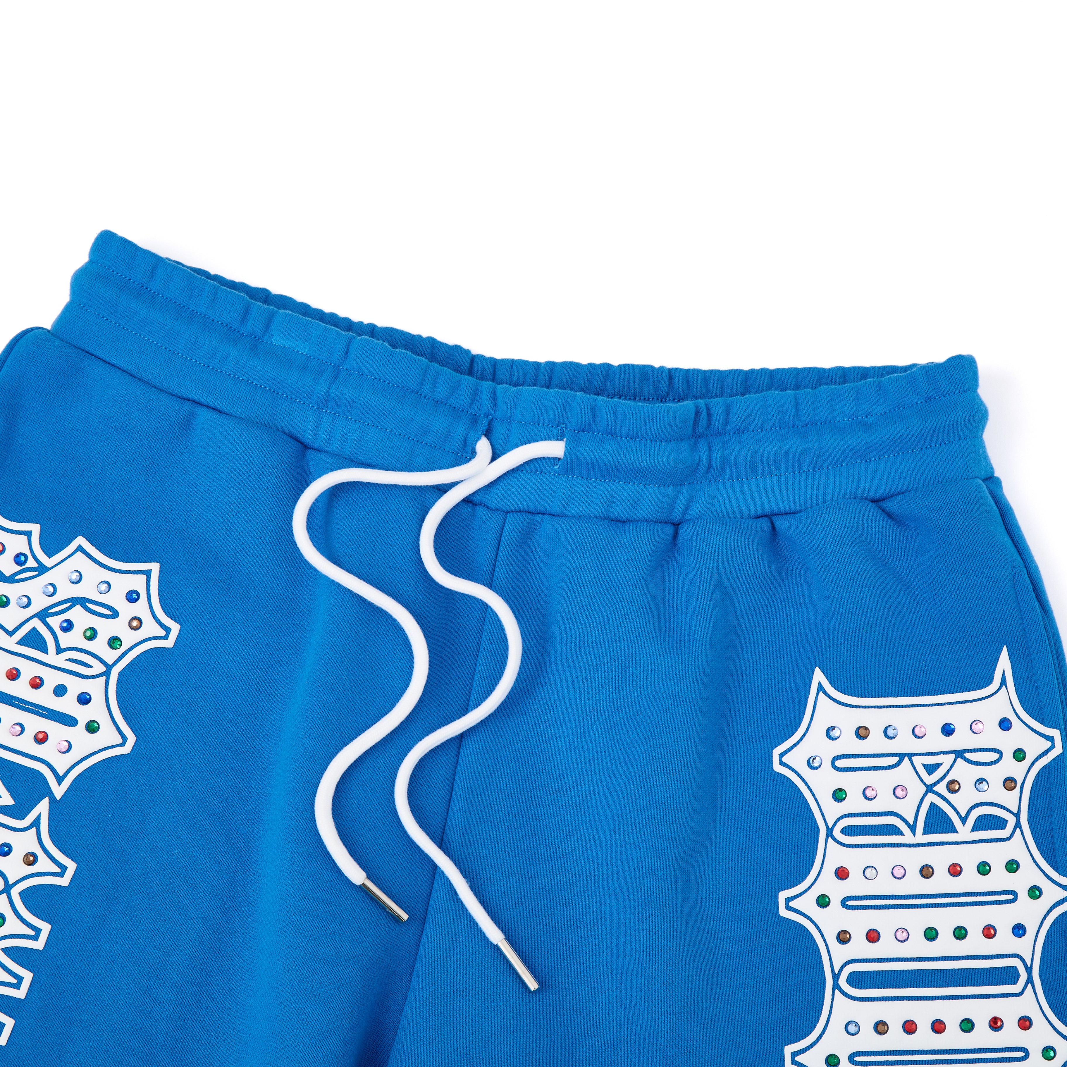 Vengeance Gemstone Sweat Shorts (Blue)