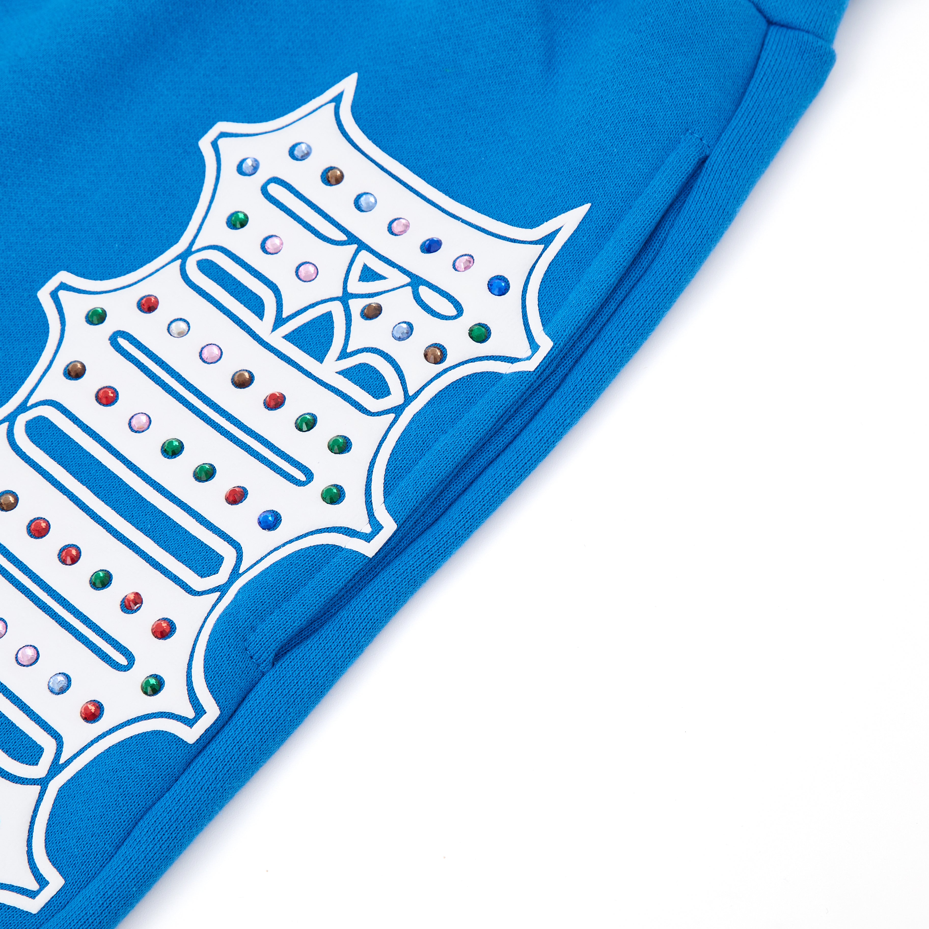 Vengeance Gemstone Sweat Shorts (Blue)