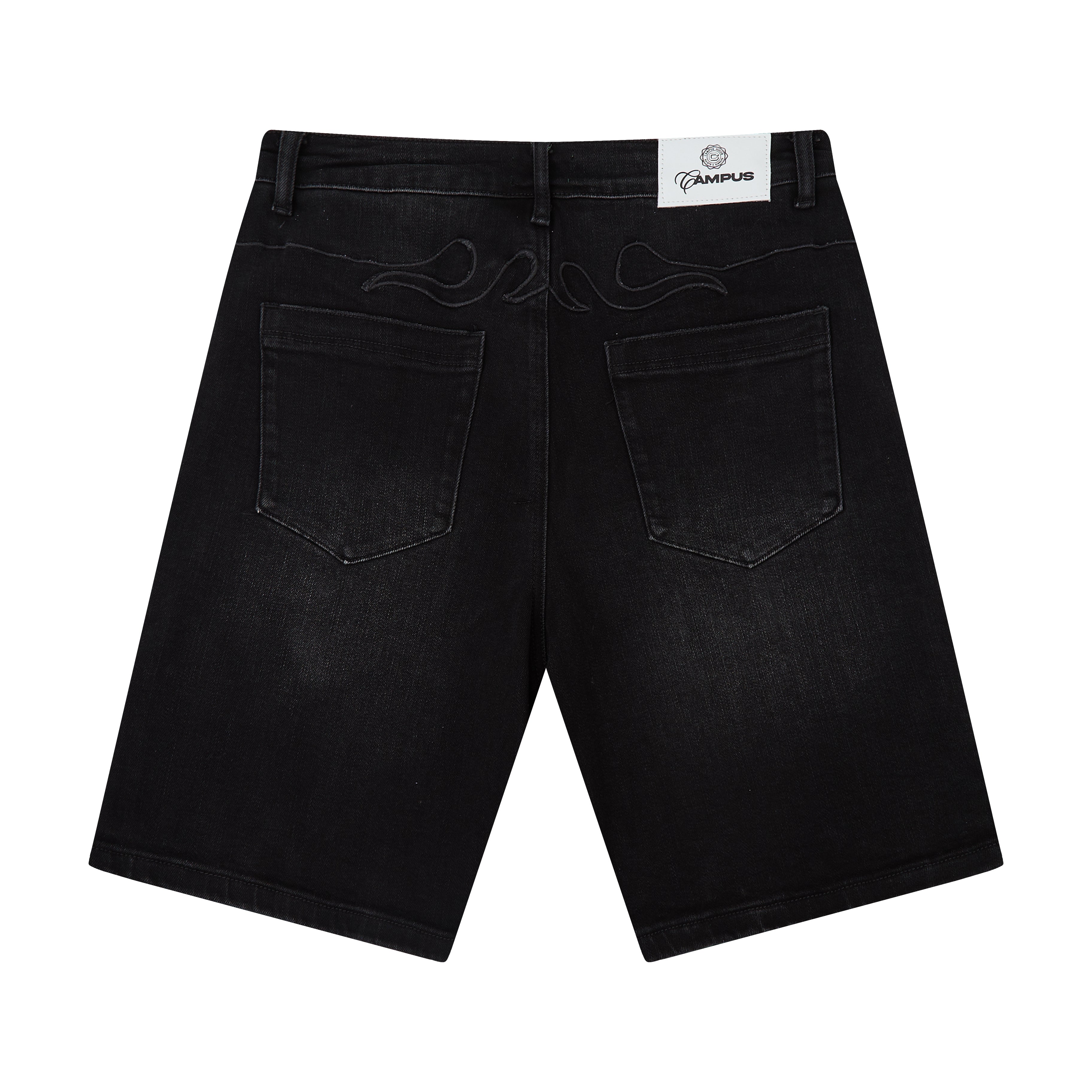 Tribal Jorts (Black Wash)