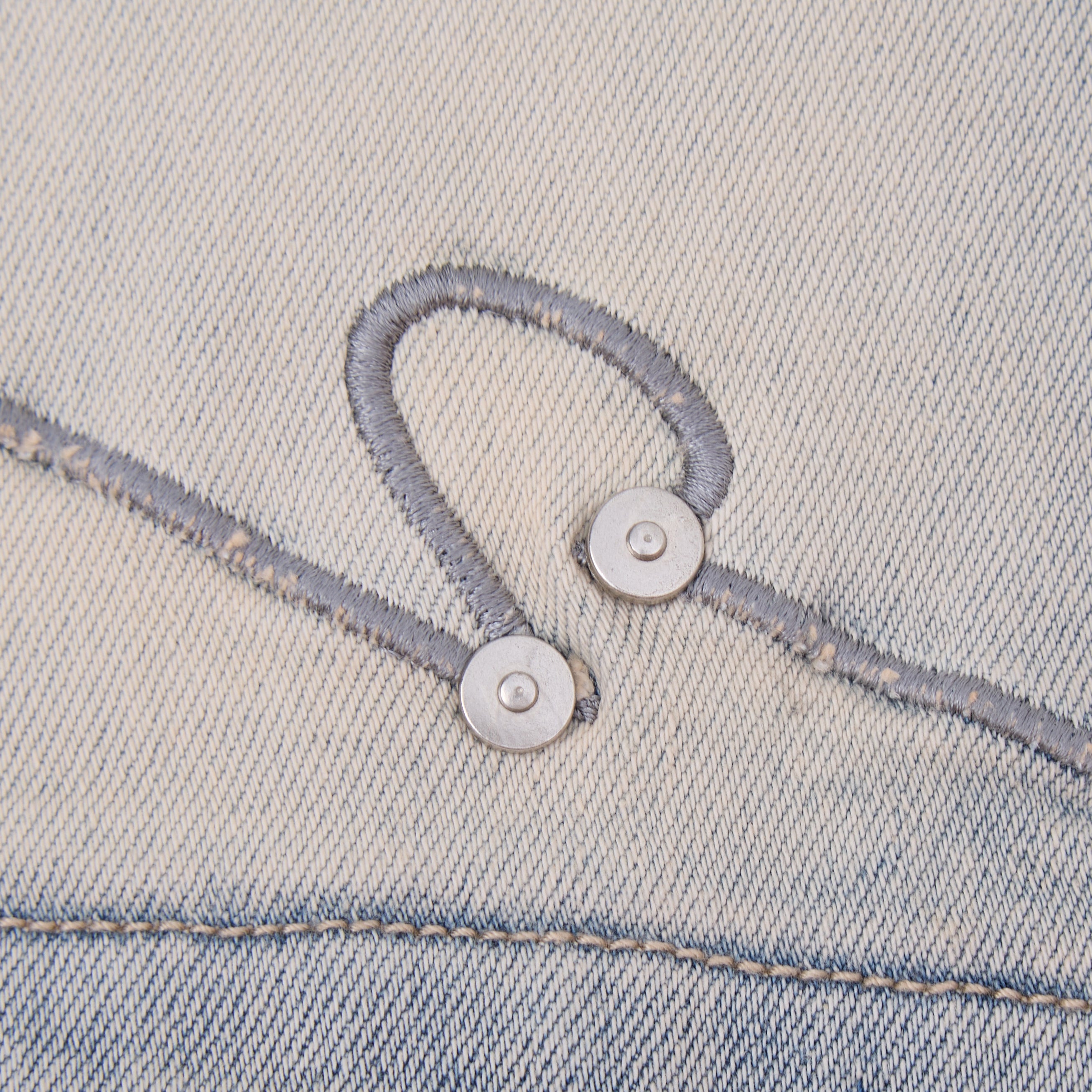 Tribal Jorts (Blue Wash)